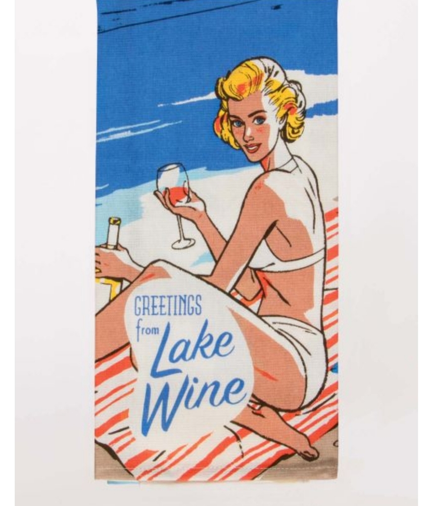 Blue Q 'Lake Wine' Kitchen towel
